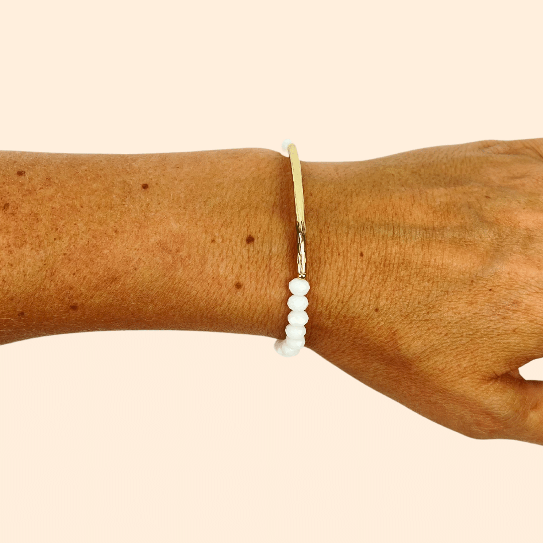 Glasperlen Armband