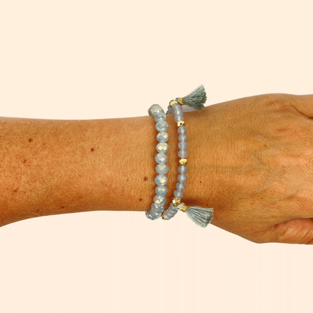 Glasperlen Armband