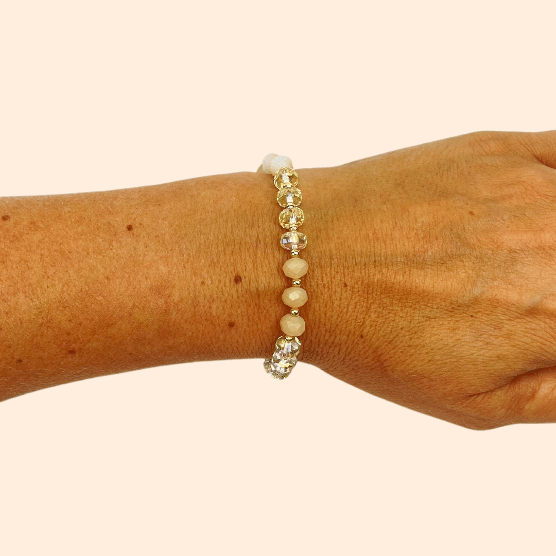 Glasperlen Armband