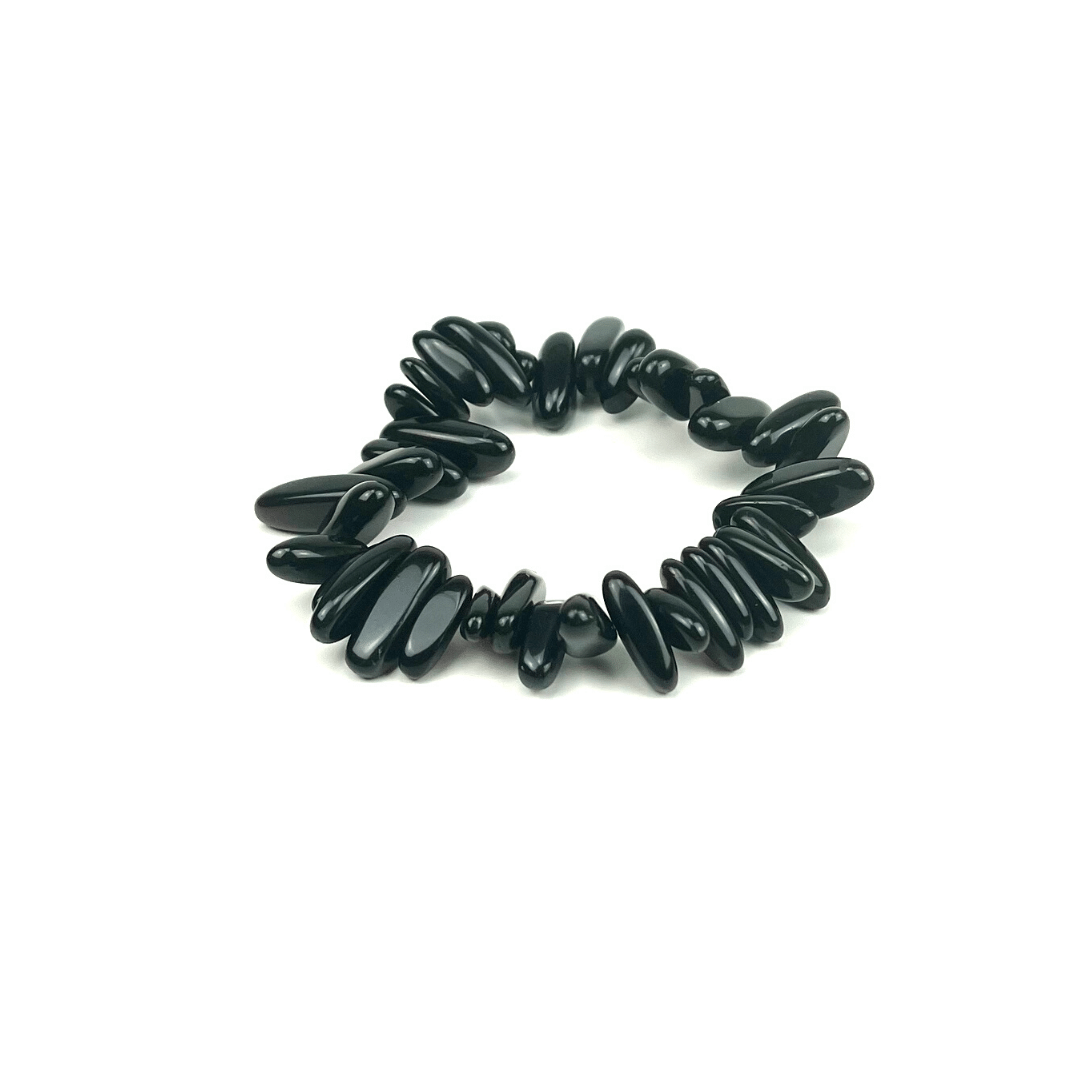 Obsidiansplitter Armband